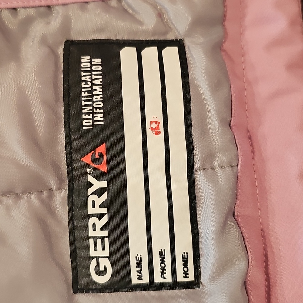 A1 Gerry Youth Girls Systems Jacket - GRAY PINK Sz M 10/12 - Picture 9 of 13